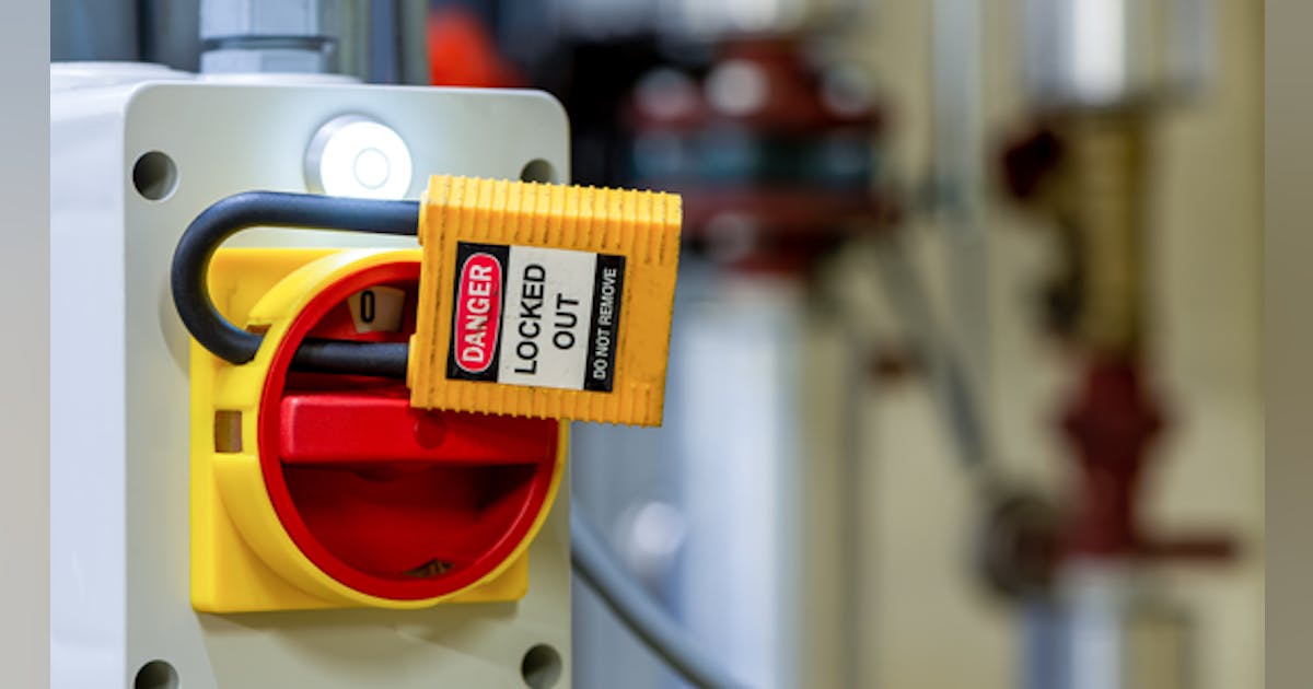 Cover all your lockout/tagout bases: Implementing the 5 OSHA-mandated ...