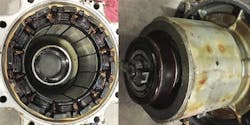 Figure 5. A commercial SPM stator and rotor. Figure 5. A commercial SPM stator and rotor.