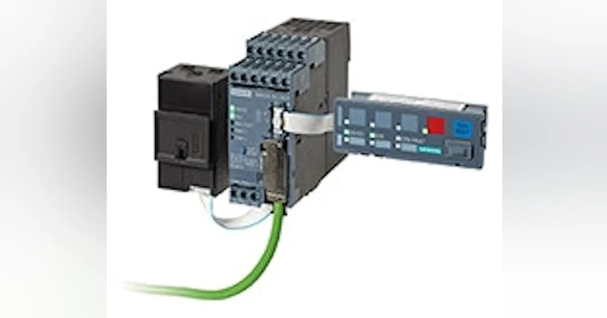 Siemens' Simocode Pro V PN GP is a solution for motor management ...