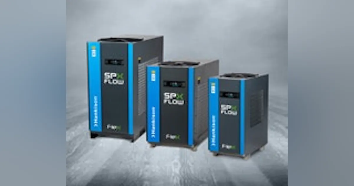 Spx Flow Clips SPX FLOW's FLEX Series refrigerated air dryer matches the compressed ...
