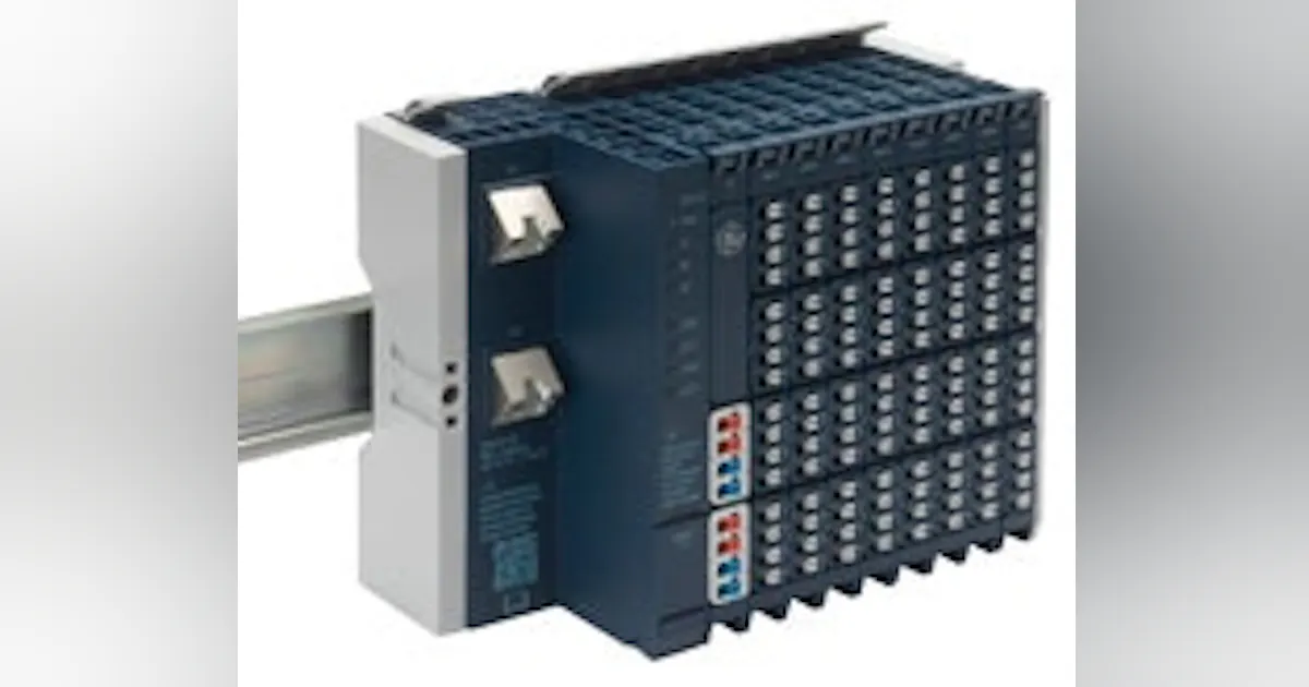 GE's RSTi-EP input/output (I/O) device provides performance and ...