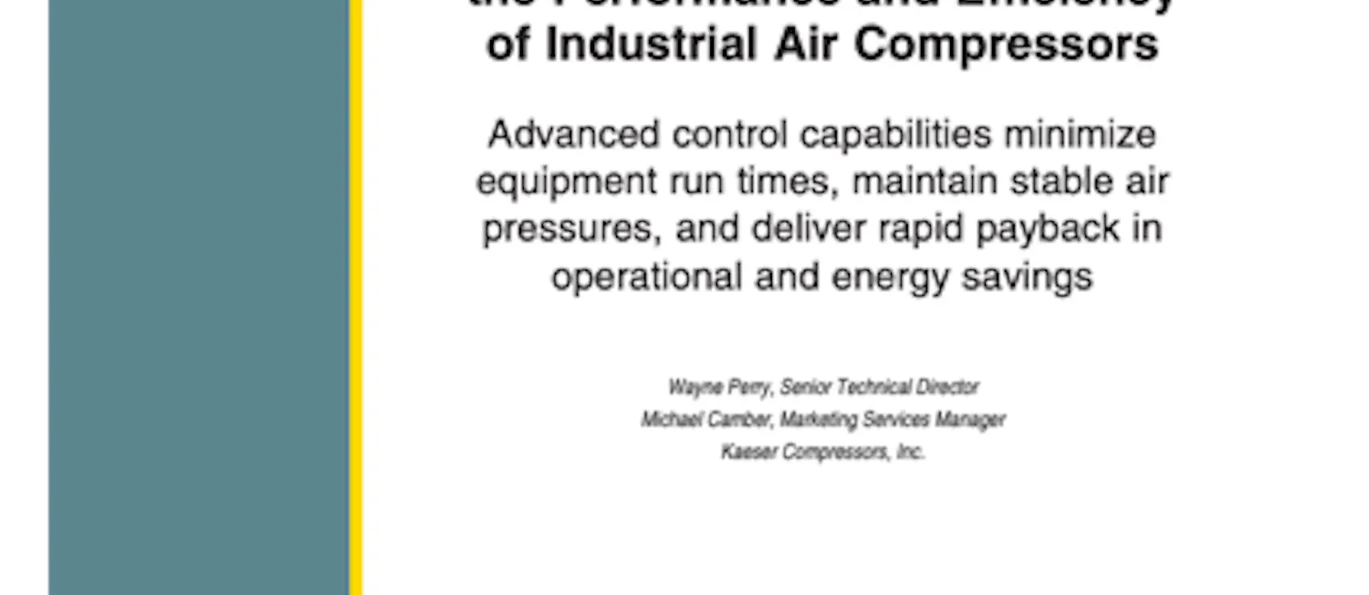 White Paper: Using Master Controls to Improve the Performance and ...