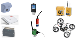 Figure 1: Various wireless condition monitoring transducers. Figure 1: Various wireless condition monitoring transducers.