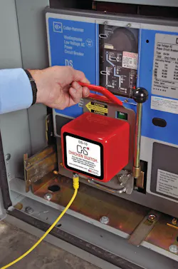 Figure 2. A remote operator is an effective and economical means to protect workers by giving them a method to stay clear of arc flash hazard boundaries while performing electrical switching operations and racking. Figure 2. A remote operator is an effective and economical means to protect workers by giving them a method to stay clear of arc flash hazard boundaries while performing electrical switching operations and racking.