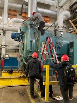 Figure 3. Boiler Maintenance Figure 3. Boiler Maintenance