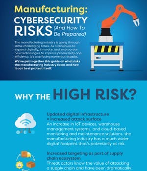 Manufacturing: Cybersecurity risks (and how to be prepared)