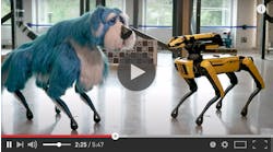 Boston Dynamics creates Muppet-like fur costume for its Spot robot and teaches it to dance