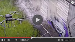 Graffiti-fighting drone is making maintenance workers’ jobs easier and safer 