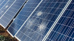 Man arrested for causing $700K in damages at solar power generation facility in Florida Man arrested for causing $700K in damages at solar power generation facility in Florida