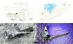 Fig. 1: Many outdoor applications such as fertilizer/salt spreaders and marine vessels require linear actuators with corrosion-resistant coatings and surface treatments, which prevent oxidation in high-salinity environments. Fig. 1: Many outdoor applications such as fertilizer/salt spreaders and marine vessels require linear actuators with corrosion-resistant coatings and surface treatments, which prevent oxidation in high-salinity environments.