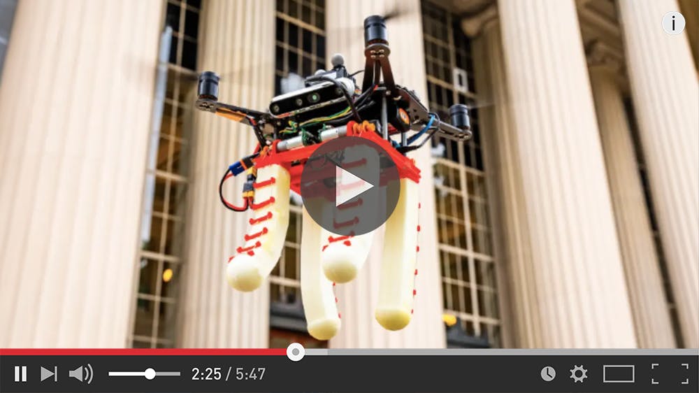 Soft drone can grab and move objects, but can it make baseball more interesting?