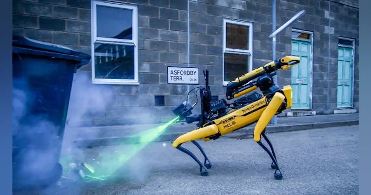Robot Eexploding Bomb-defusing robots successfully handle explosive threats in real ...