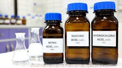 Industrial Chemicals fined £2.5M for two uncontrolled acid releases at West Thurrock site Industrial Chemicals fined £2.5M for two uncontrolled acid releases at West Thurrock site