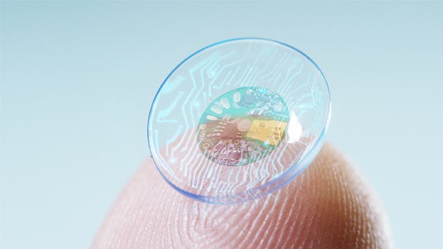 Infrared contact lenses bring sci-fi vision to real-world engineering
