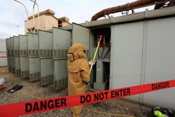 Figure 3. Equip employees with NFPA 70E-compliant protective gear. Figure 3. Equip employees with NFPA 70E-compliant protective gear.