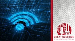 Digital rendering of the Wi-Fi symbol and Great Question Podcast logo Digital rendering of the Wi-Fi symbol and Great Question Podcast logo