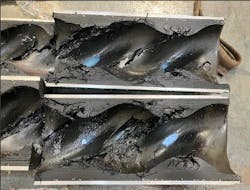 Figure 4. HNBR stator failure Figure 4. HNBR stator failure