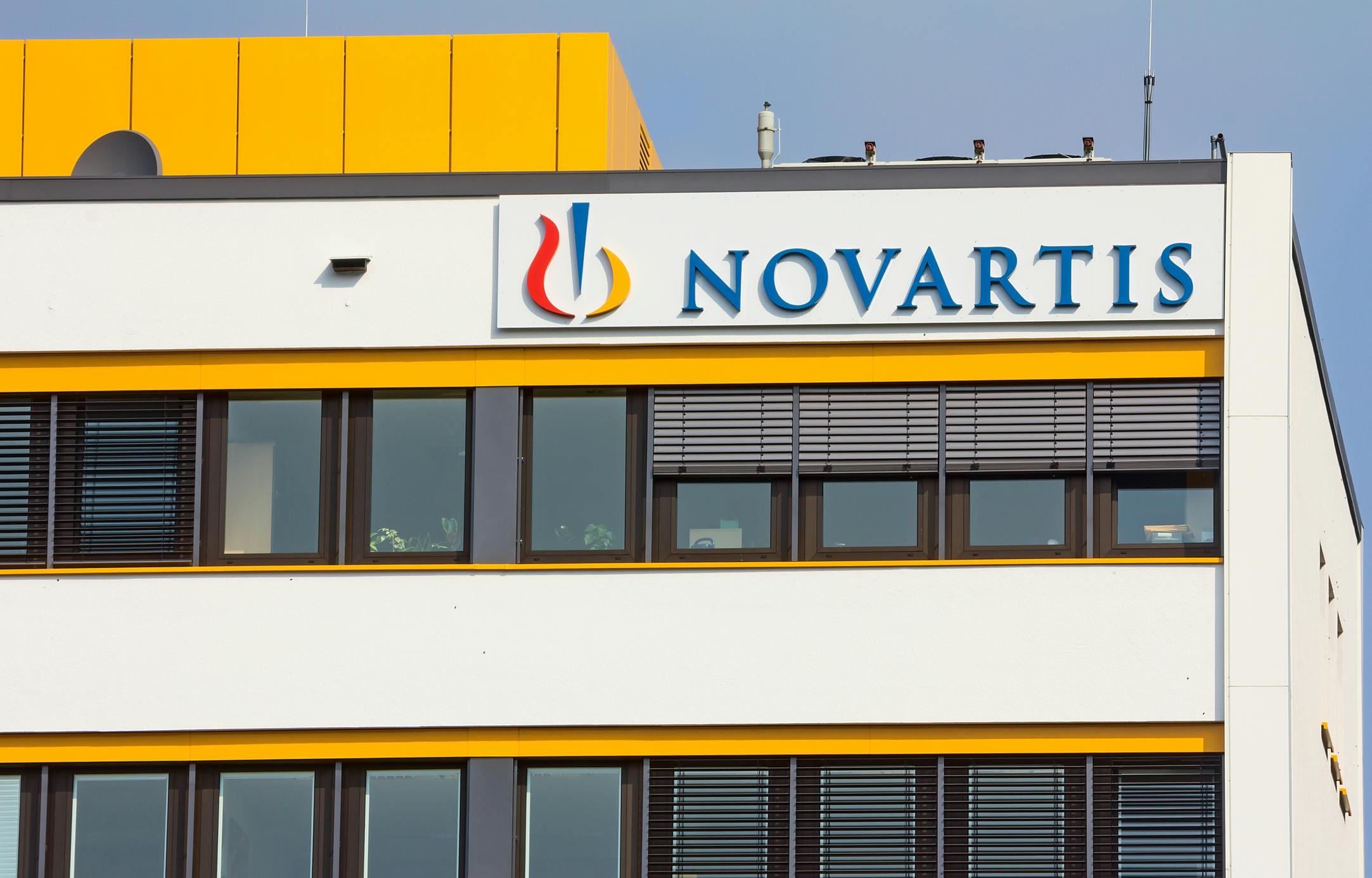 Exterior of Novartis offices