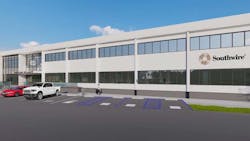 A rendering of what Southwire's Helfin, Alabama plant will look like once the expansion is complete. A rendering of what Southwire's Helfin, Alabama plant will look like once the expansion is complete.