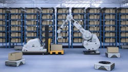 Case Study: Retrofittable robotic automation system modernizes existing warehouse operations Case Study: Retrofittable robotic automation system modernizes existing warehouse operations