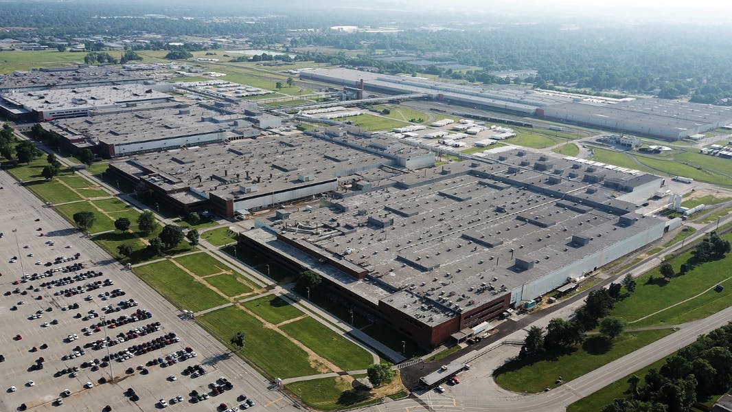 An aerial image of GE Appliances' Appliance Park campus in Kentucky. Image credit: GE Appliances