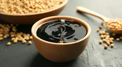 Soy sauce and soybeans