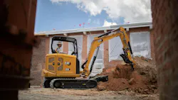 The Cat 304 Mini Excavator. Image credit: Caterpillar