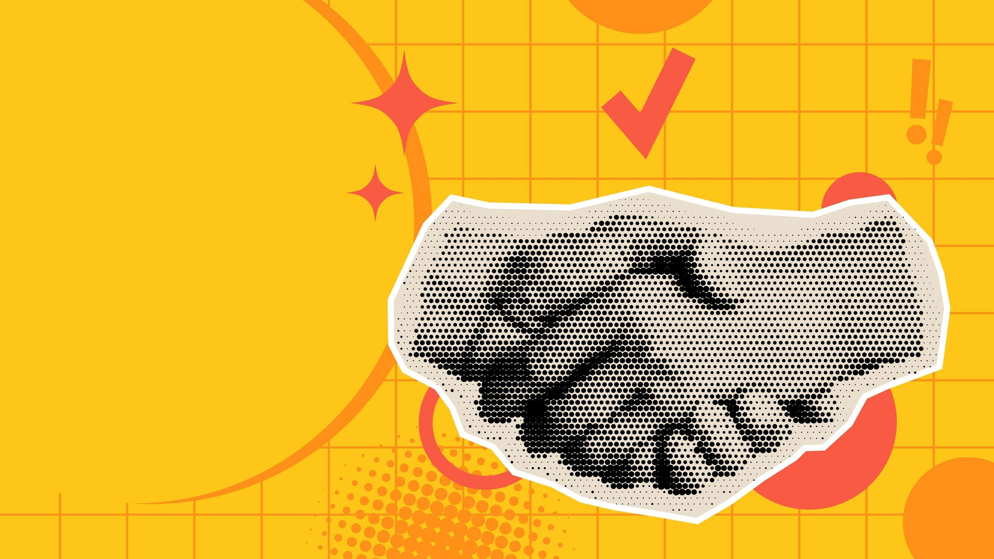 stylized handshake