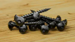 A Simpson Strong-Tie product, the Outdoor Accents button-head connector screw. Image credit: Simpson Strong-Tie