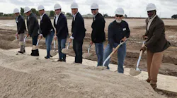 Race Rock employees break ground on Oct. 14 in Brookshire, Texas. Image credit: Race Rock