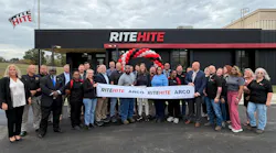 Employees of Rite-Hite Holding Corporation held a ribbon-cutting for its expanded manufacturing facility in Horn Lake, Miss. on Oct. 15. Image credit: Rite-Hite