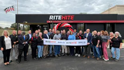 Employees of Rite-Hite Holding Corporation held a ribbon-cutting for its expanded manufacturing facility in Horn Lake, Miss. on Oct. 15. Image credit: Rite-Hite